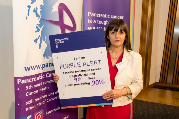Pancreatic Cancer Awareness Month reception in Scotland