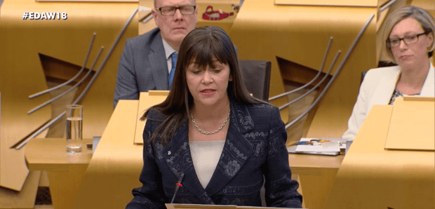20180228 - Clare Haughey MSP