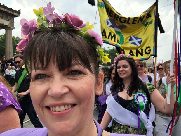 Clare Haughey MSP - Suffrage March.jpg