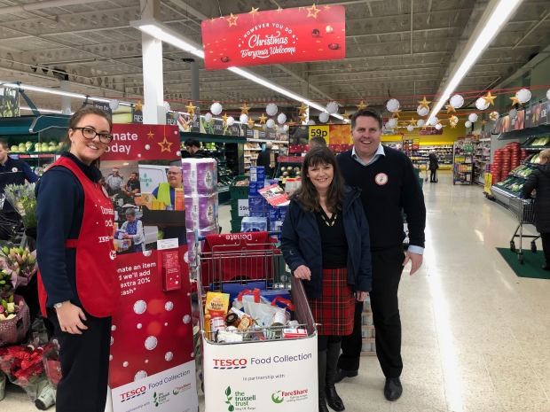 Clare Haughey MSP - Tesco Burnside