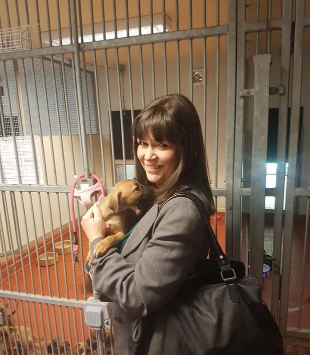 Clare Haughey MSP at SSPCA Lanarkshire